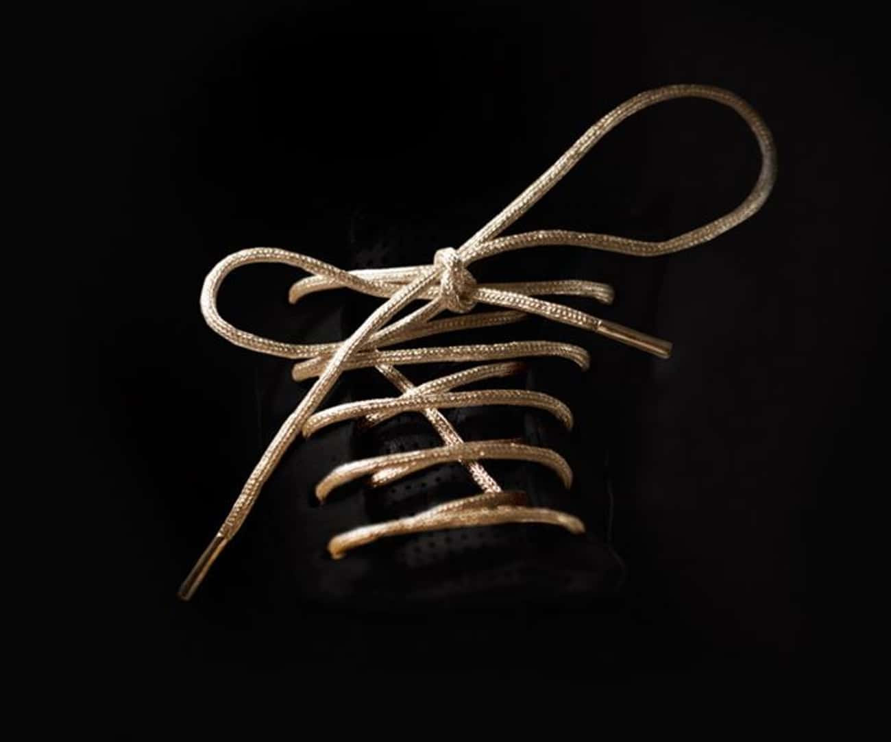 24K Gold Shoelaces