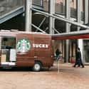 Starbucks SUCKS on Random Cases of Truly Unfortunate Ad Placement