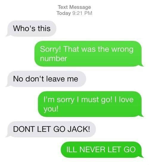 15 Hilariously Creative Responses To Wrong Number Texts
