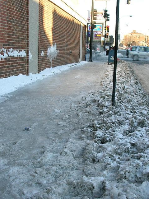 Icy Sidewalks