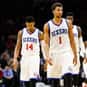 Michael Carter-Williams & KJ M... is listed (or ranked) 22 on the list The Best NBA Starting Backcourts 2014-2015