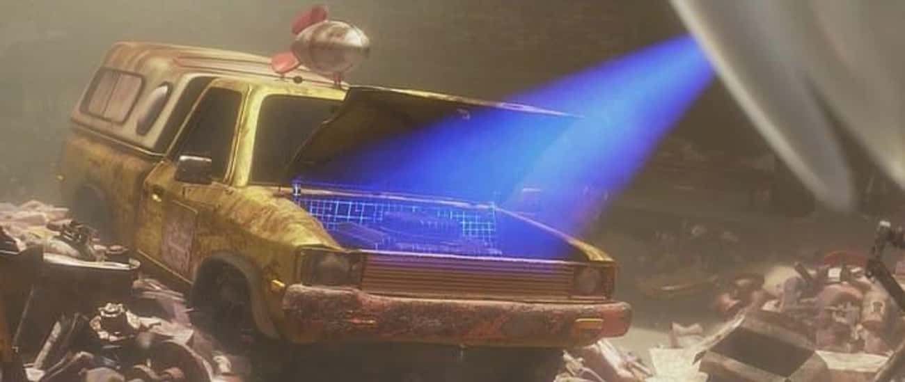 Toy Story&#39;s Pizza Planet Truck Appears in Wall-E