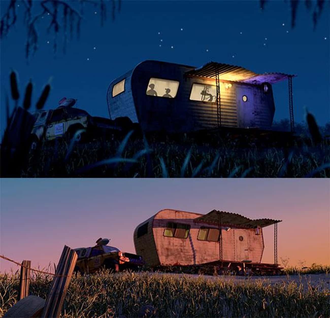 The Bug&#39;s Life and Monster&#39;s Inc. Trailer are One in the Same