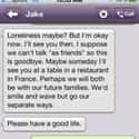 The Batman Breakup on Random Breakup Texts That Are So Awful They're Amazing