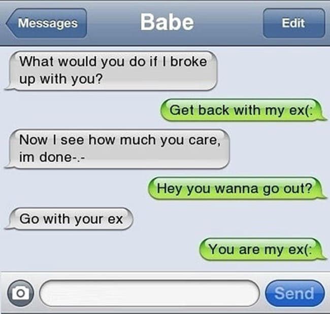 20 Hilarious Break Up Texts | SMOSH