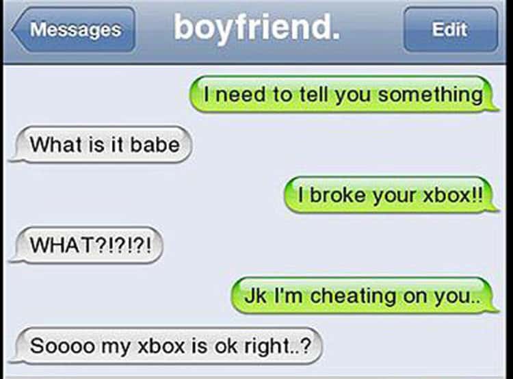 funny boyfriend and girlfriend break up