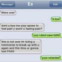 The Under-Concerned Dumpee on Random Breakup Texts That Are So Awful They're Amazing