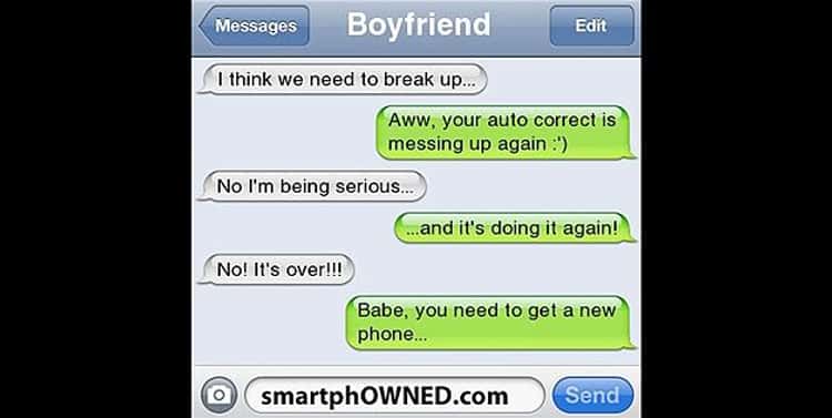 break up text messages to boyfriend