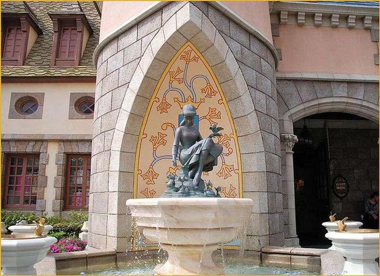 Cinderella Fountain Looks Different To Kids And Adults