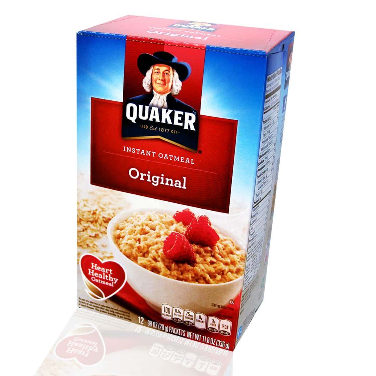 The Strawberries in Quaker Instant Are Really Just Apples