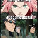 So Sakura wasn't useful before? Oooookaaaaay. on Random Best Naruto Memes on the Internet