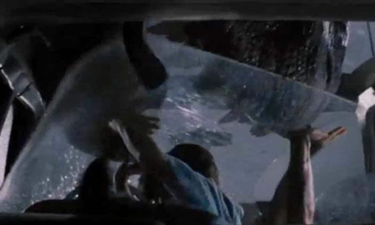 The T. Rex Coming Through the Glass in Jurassic Park Was an Accident
