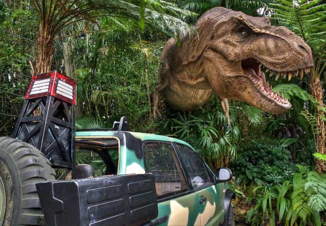 jurassic park t rex ride