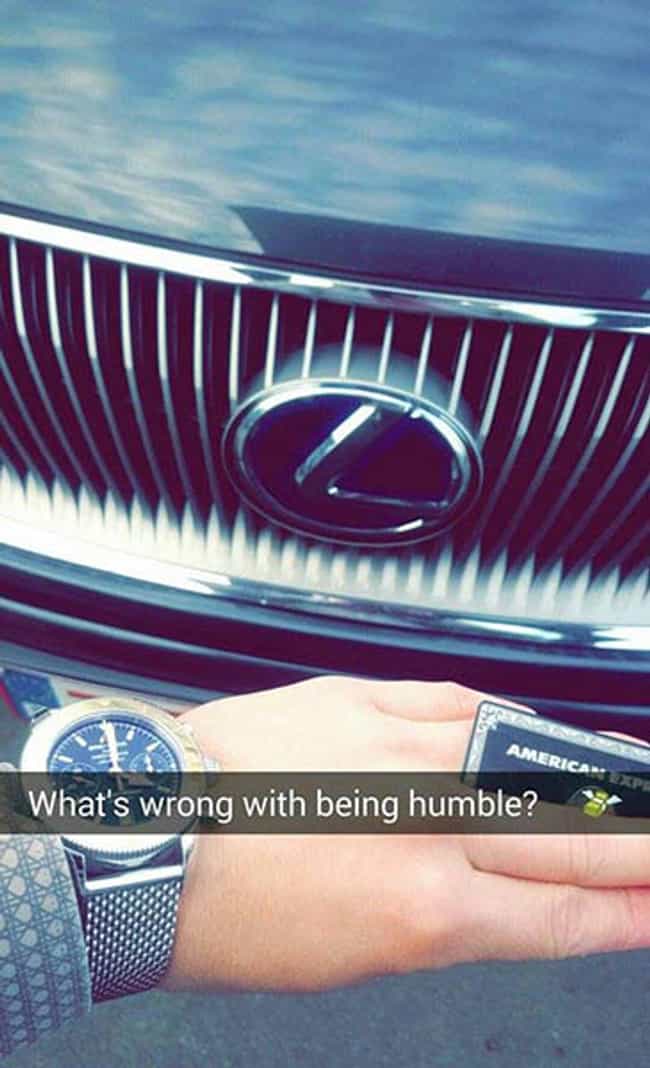 This Person Actually May Not Know What Humble Means