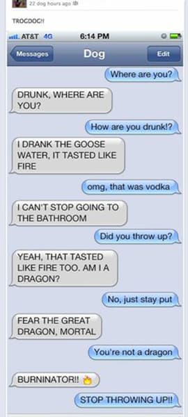 Image of Random Drunk Texts You Wish You Got