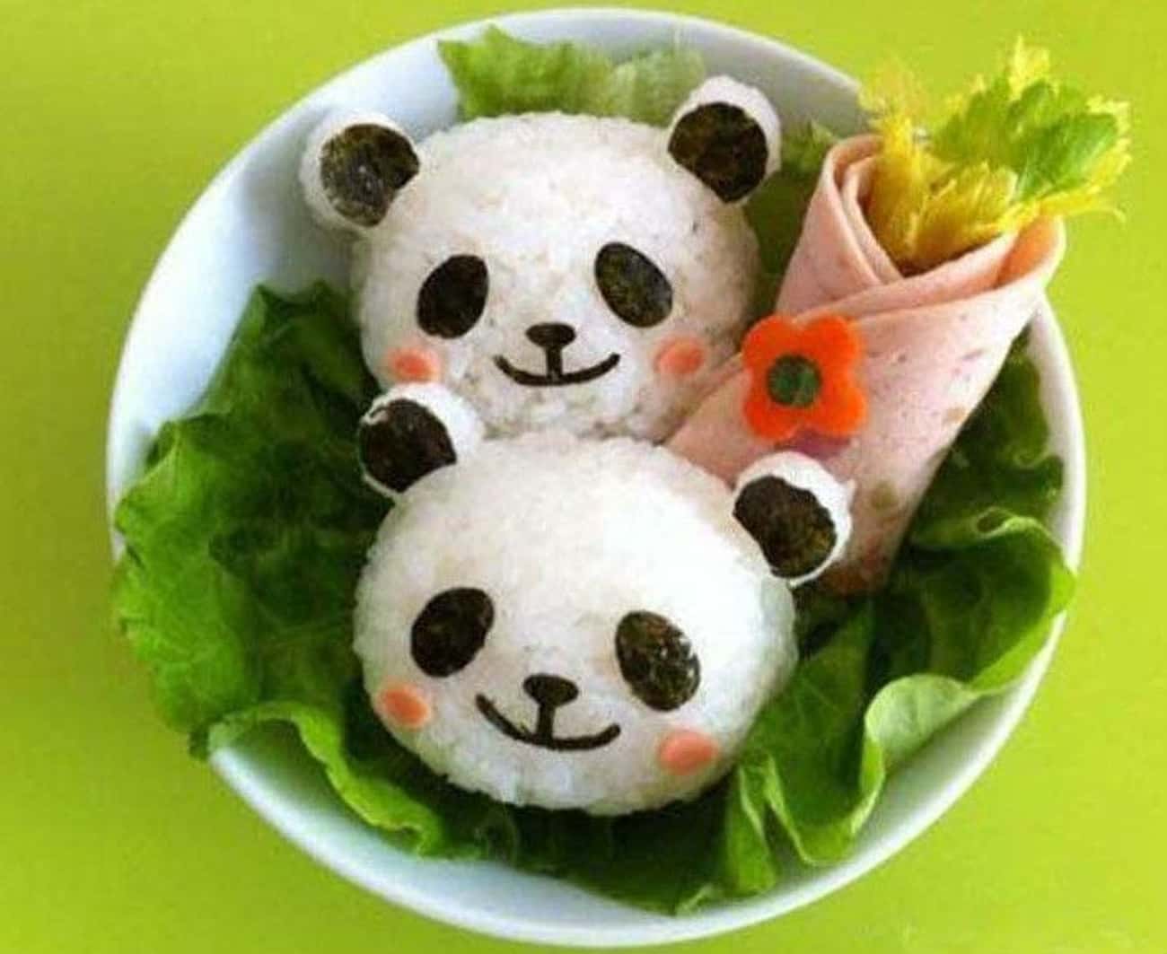 Rosy Cheeked Panda Sushi