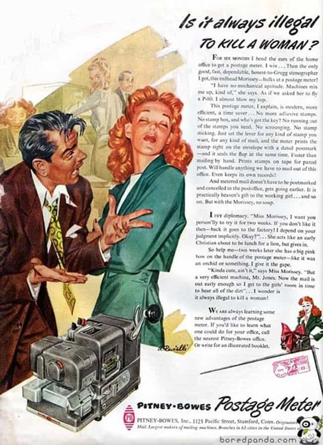 Sexist Vintage Ads 5999