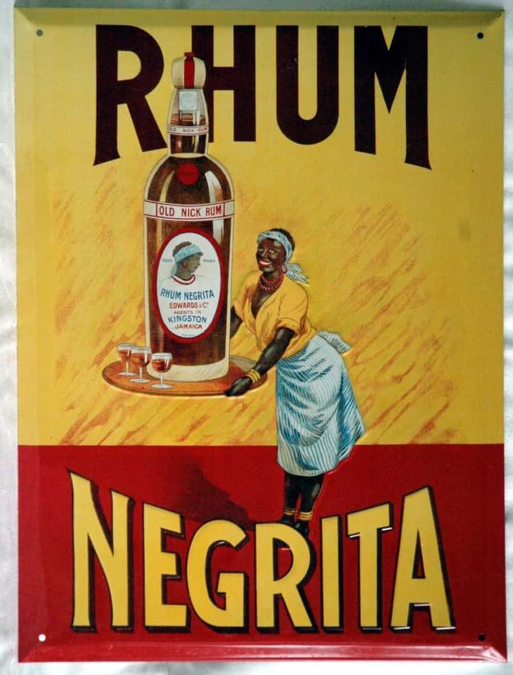 That Is One Racist Giant Bottl is listed (or ranked) 35 on the list Vintage Ads That Are Horribly Racist