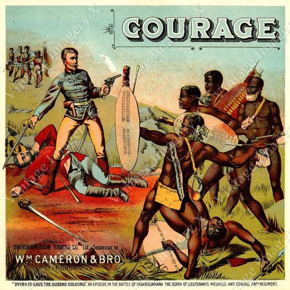 Ah, Yes, it Takes Great Courag is listed (or ranked) 33 on the list Vintage Ads That Are Horribly Racist