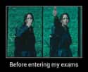 Yes, school may be just as... deadly on Random Best Hunger Games Memes