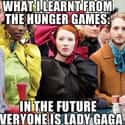 Science fiction or stunted fashion? on Random Best Hunger Games Memes