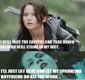What is a strong woman? on Random Best Hunger Games Memes