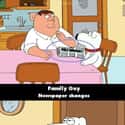 The Case Of The Changing Newspaper On 'Family Guy' on Random Mistakes in '90s Sitcoms That You Never Noticed Until Now
