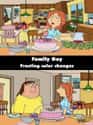 The Color Changing Frosting On 'Family Guy' on Random Mistakes in '90s Sitcoms That You Never Noticed Until Now