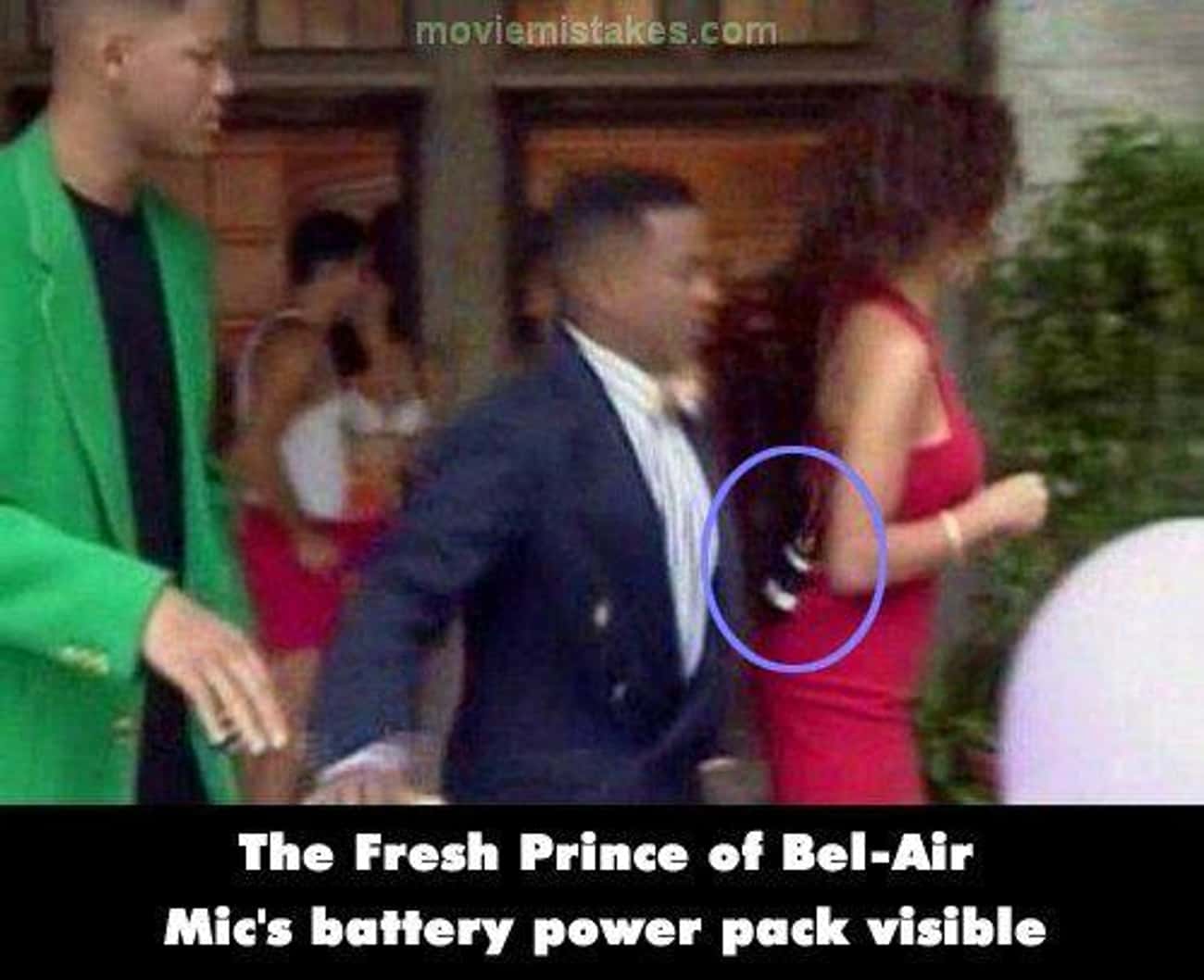 The Visible Mic Pack On 'Fresh Prince of Bel-Air'