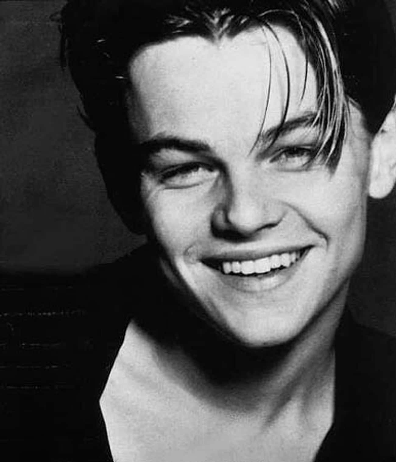 Young Leonardo DiCaprio Smiling