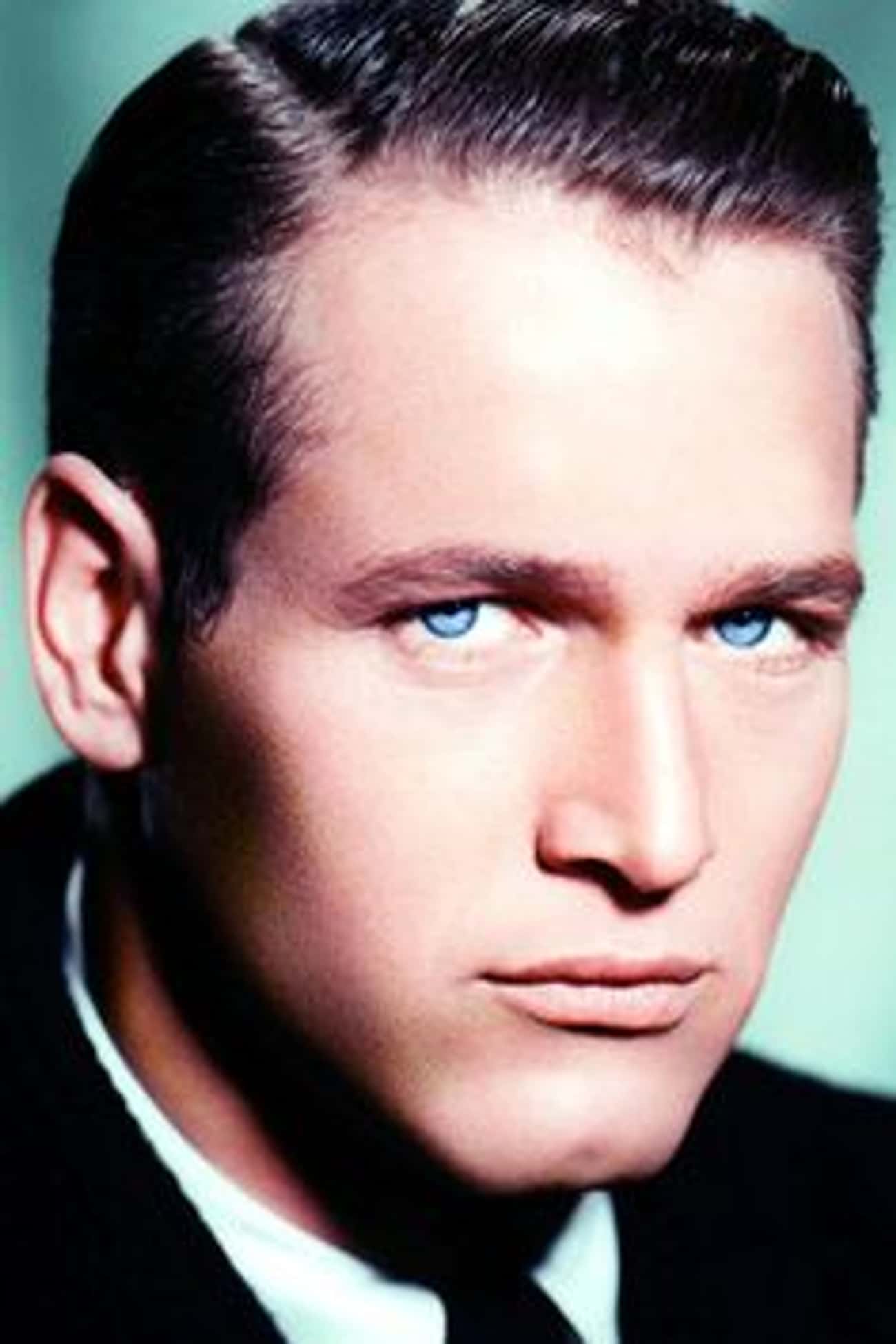 Young Paul Newman in Suit