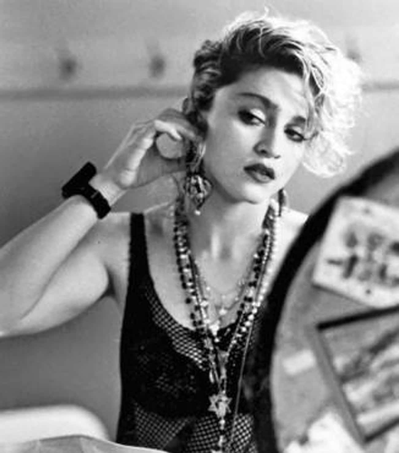 An '80s Madonna Getting Ready