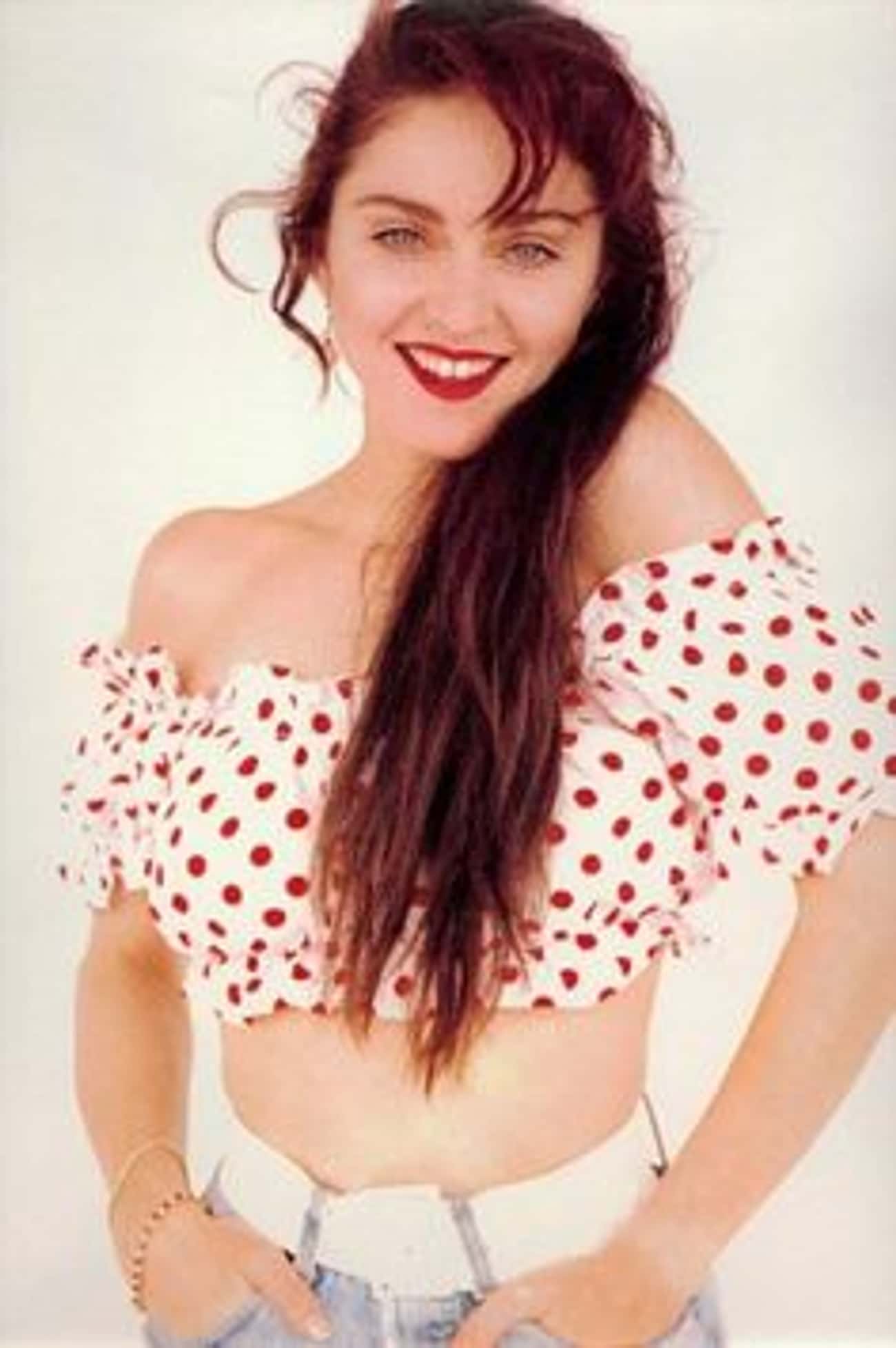Young Madonna Loves Her Polka Dots