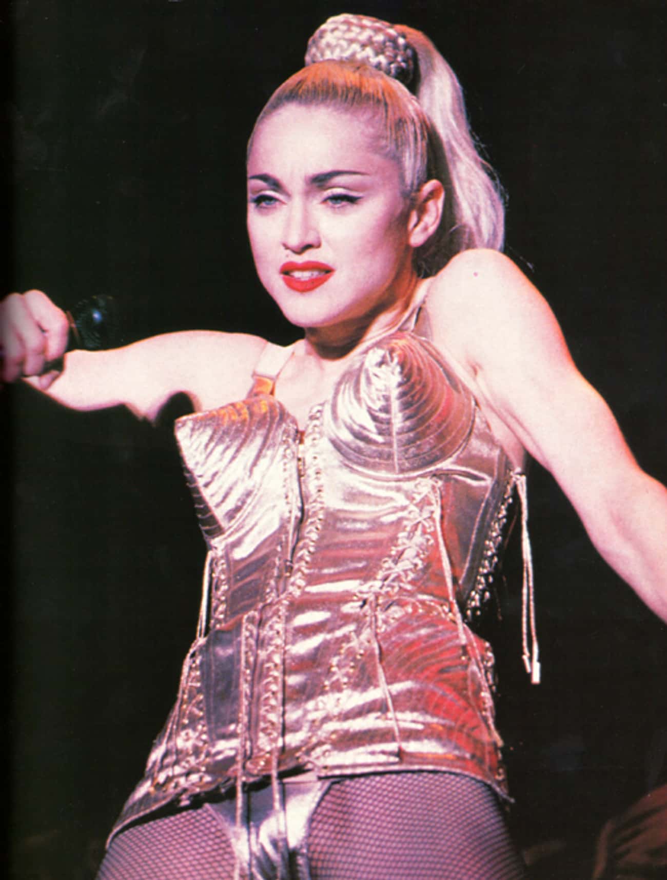 Young Madonna On Stage