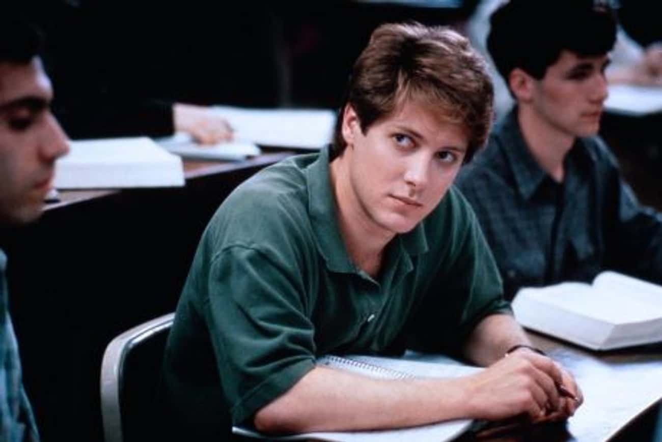Young James Spader in Green Polo