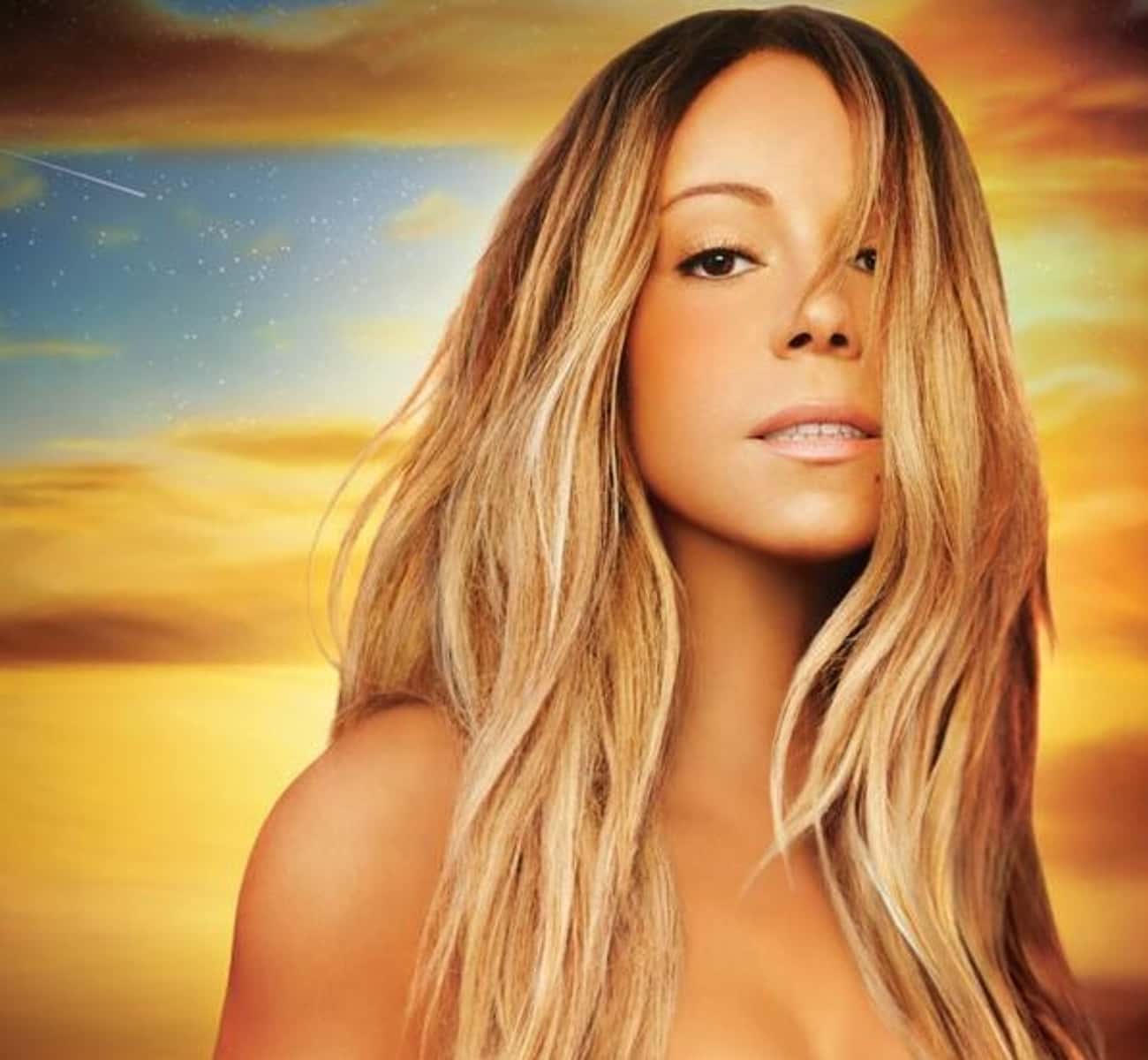 Young Mariah Carey Semi-Closeup