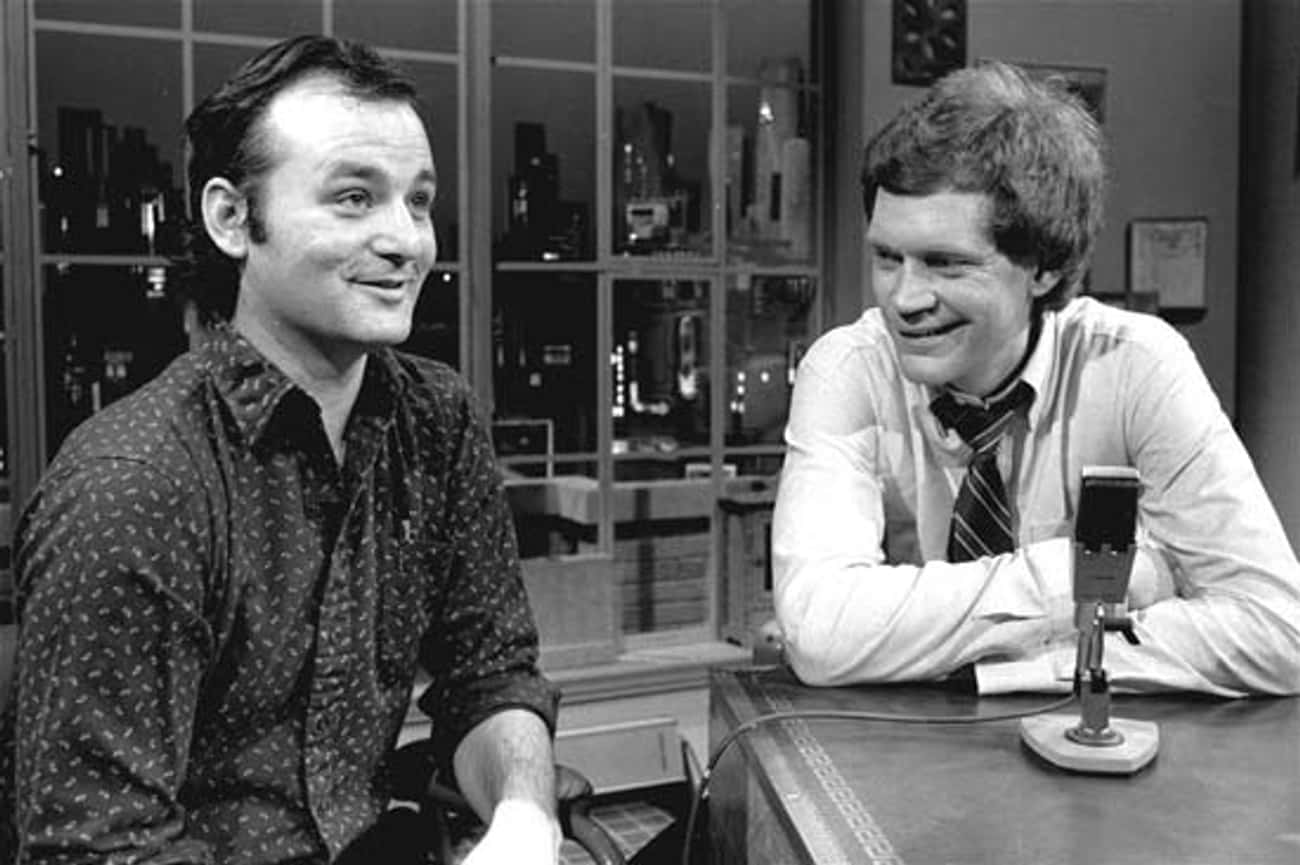 Young Bill Murray on Letterman
