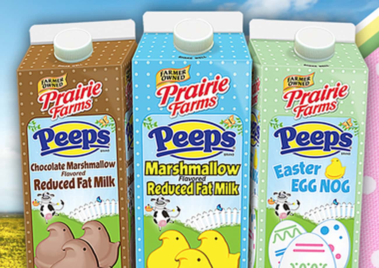 Prairie Farms PEEPS-Flavored Milk