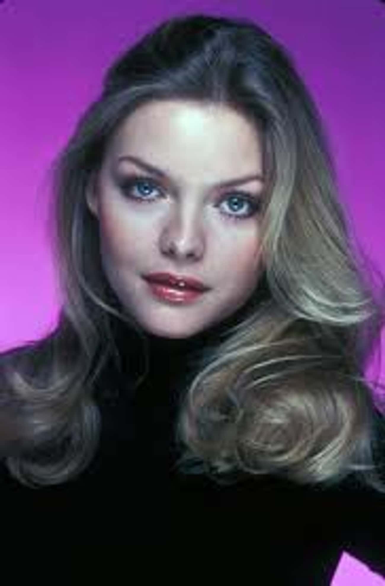 Young Michelle Pfeiffer in a Black Turtleneck