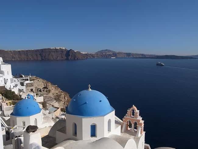 Santorini, Greece is listed (or ranked) 58 on the list The Most Beautiful Cities in the World
