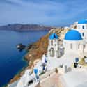 Santorini, Greece on Random Most Beautiful Cities in the World