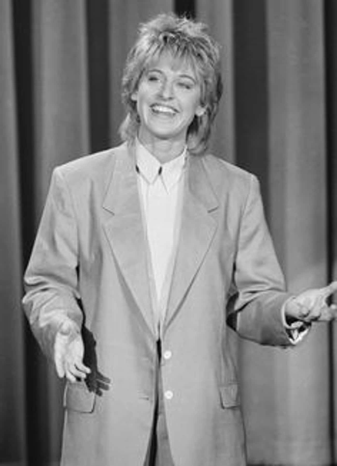Young Ellen DeGeneres On Stage