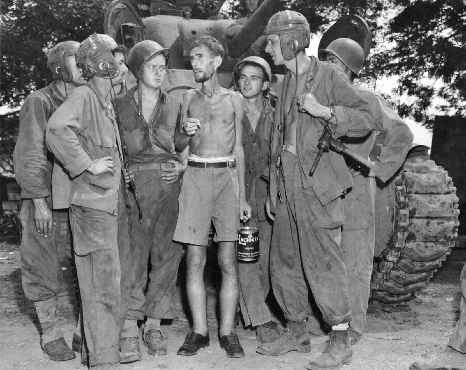 American Tank Crews Talking to is listed (or ranked) 20 on the list 36 Rare Photos From World War II