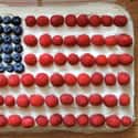 Healthy 4th of July Flag Cake on Random Drool-Worthy Recipes for Your Next Dinner Party