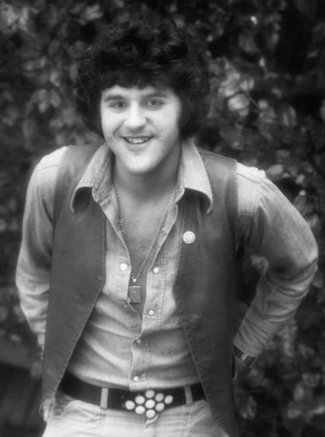 Young Jay Leno in Buttondown Shirt and Vest