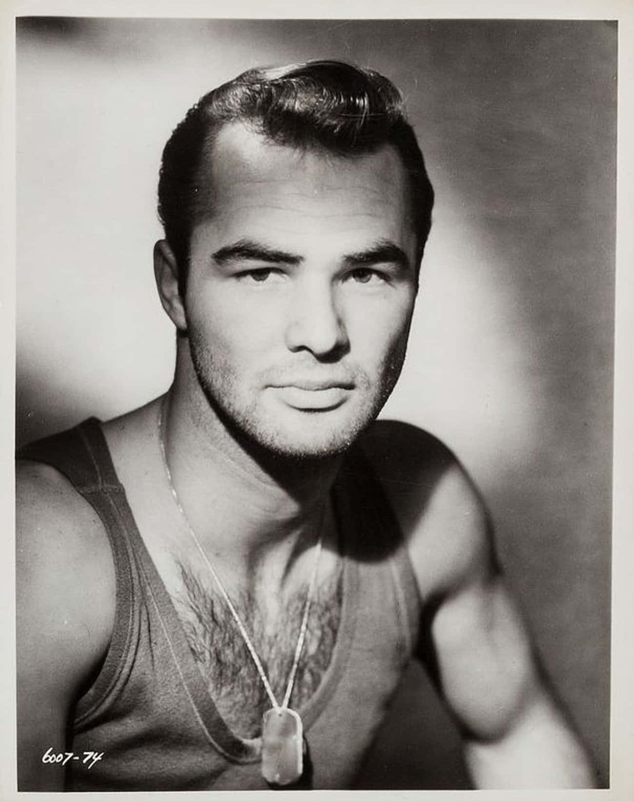 Young Burt Reynolds in a Tank Top