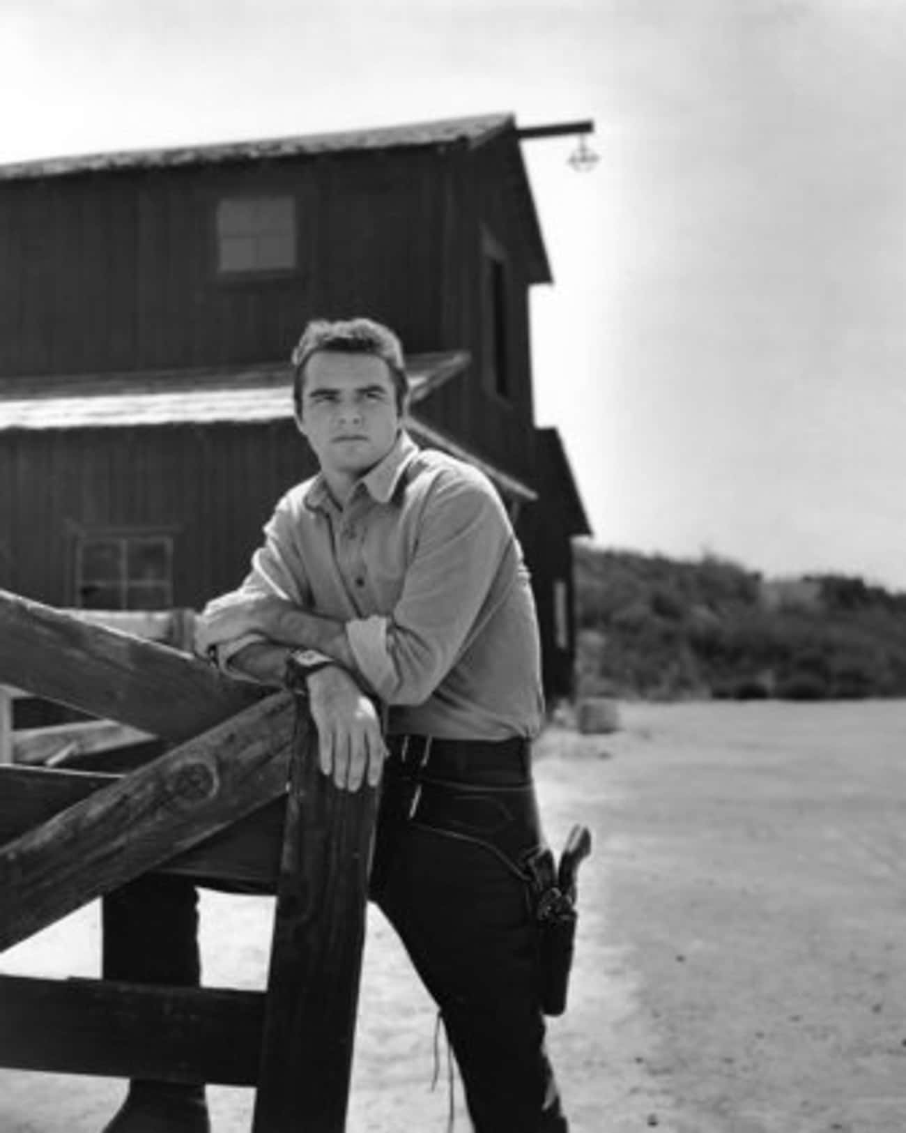 Young Burt Reynolds in Western Attire