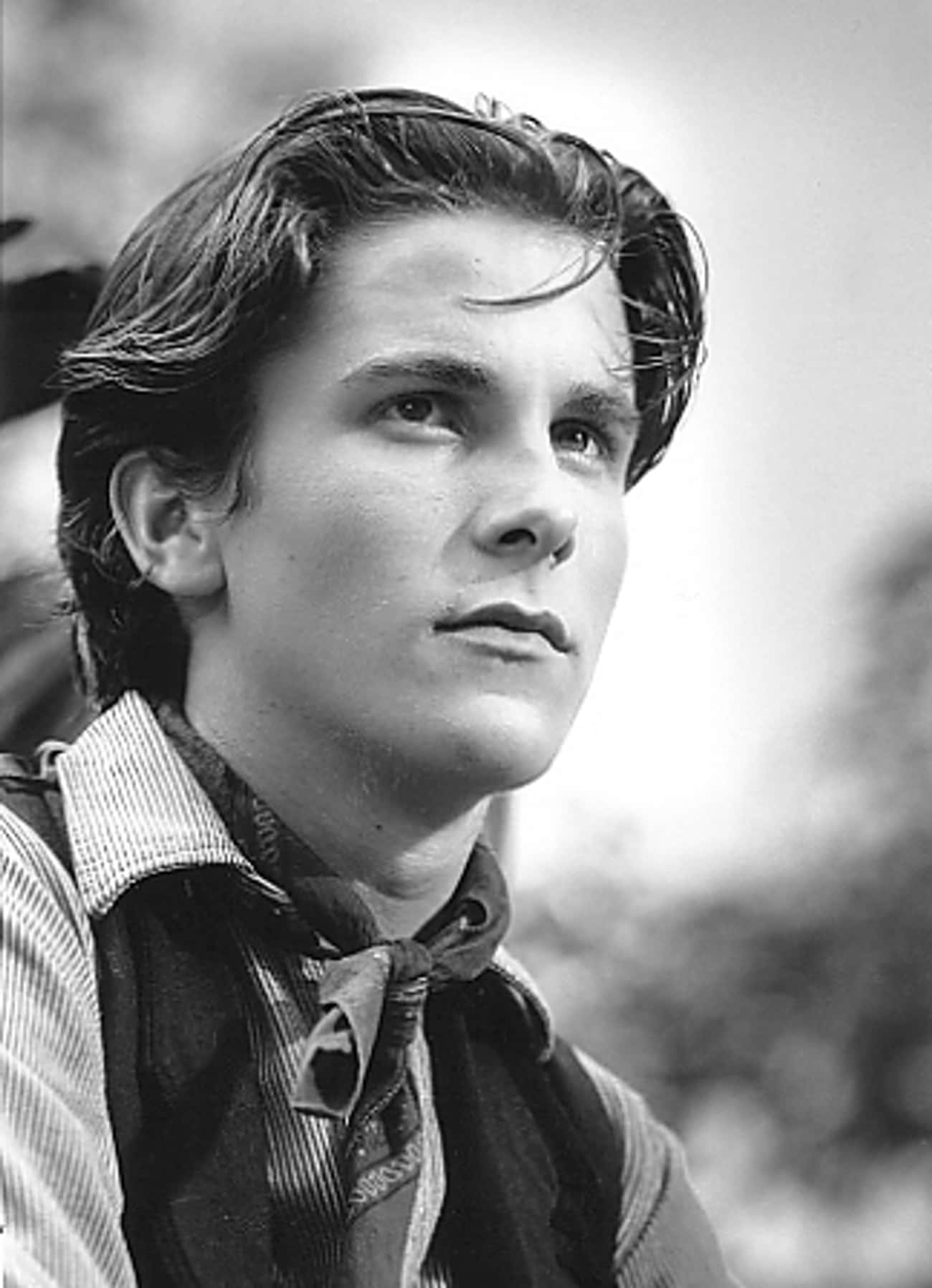 Young Christian Bale as Teenage Actor