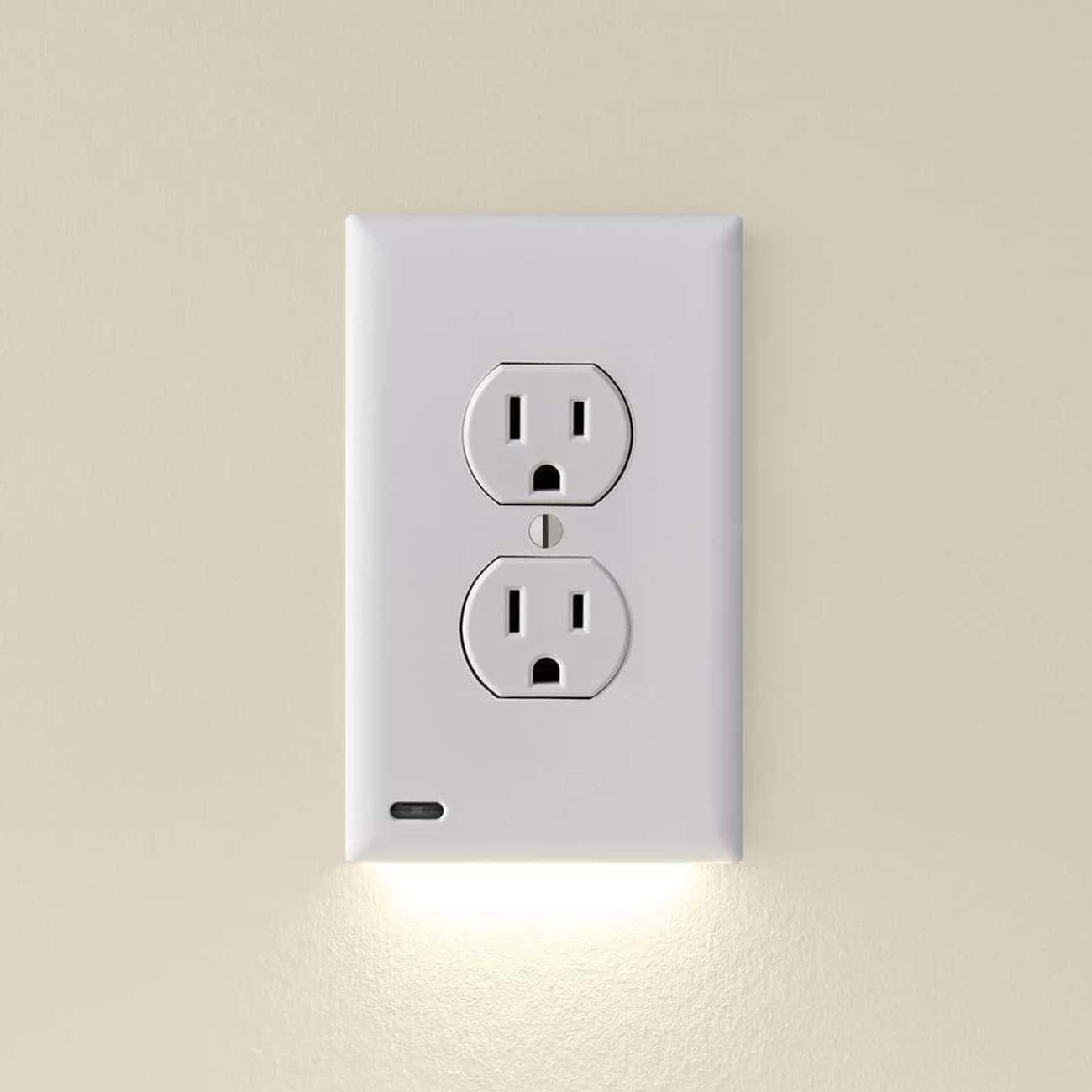 Install An LED Night Light Outlet