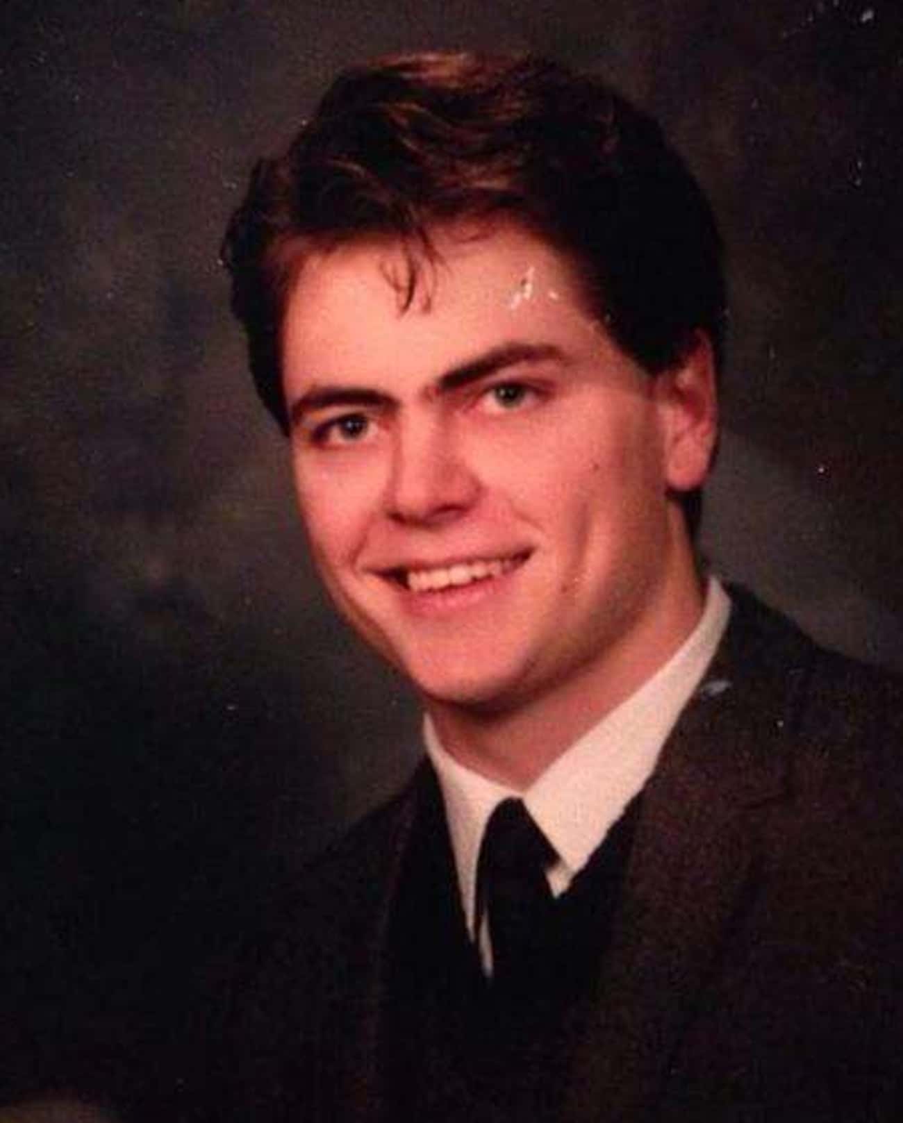 Young Nick Offerman High School Yearbook Photo
